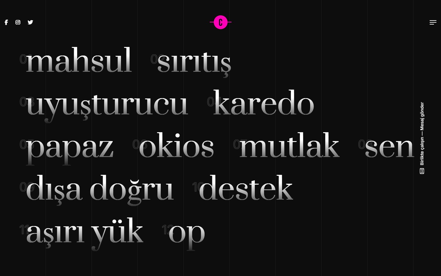 Yatay Portfolyo tema önizlemesi