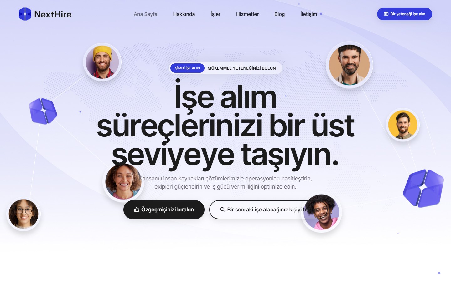 İşe Alım tema önizlemesi