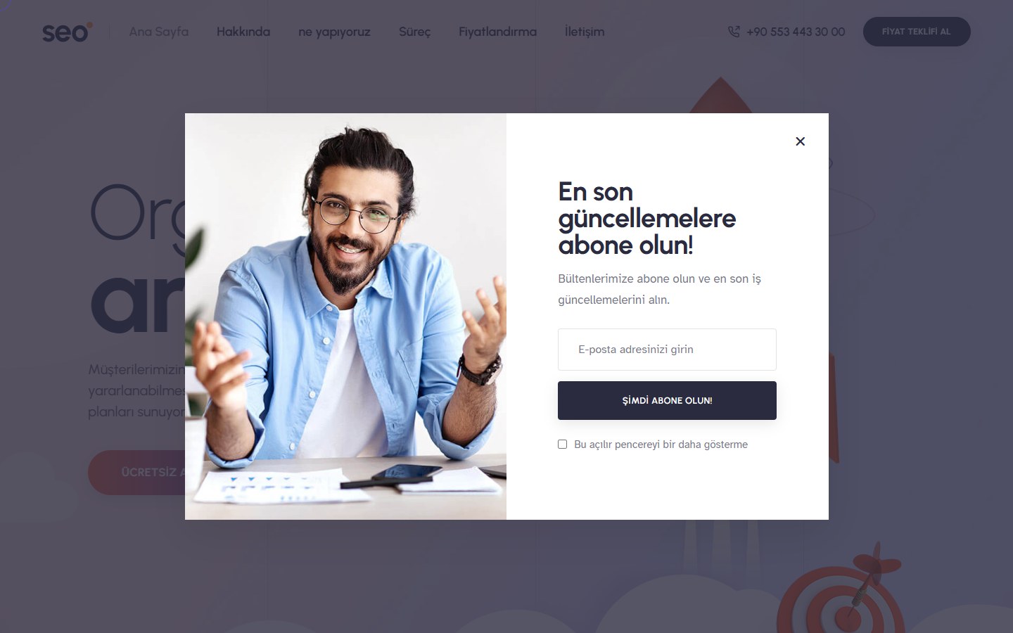 SEO Ajansı tema önizlemesi