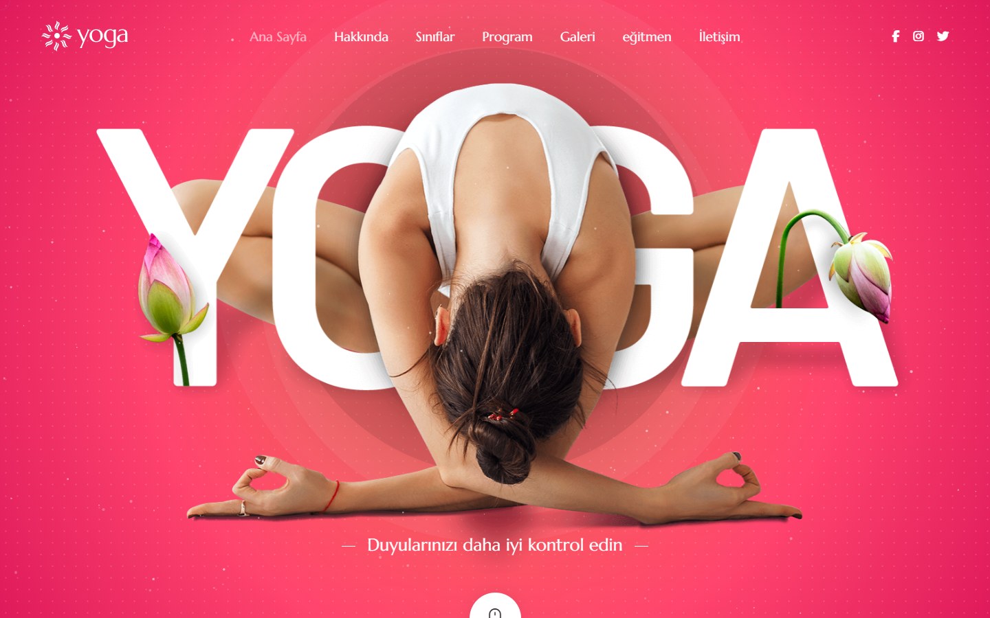 Yoga ve Meditasyon tema önizlemesi